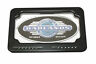 Cci604897 Badlands Black License Plate Built In Red Led Turn Signals