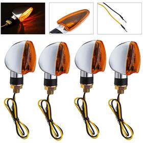 Cicmod 987643123318 4x Turn Signals Lights Indicator Light M10 For Honda Kawasaki Suzuki Yamaha Ktm
