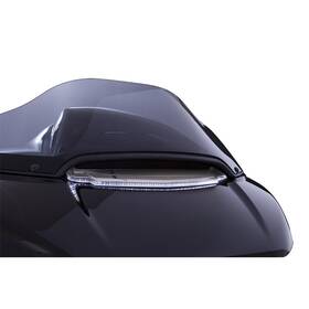 2040-2213 Ciro Open Box 40020 Light Vent Trim Fltr Chrome For Harley-davidson