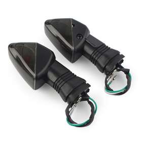 650r Comebuybestusa 612037382426 Turn Signal Light Blinker Indicator For Kawasaki Z750 Ninja 1000 Smoke Lens