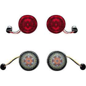 2020-1574-b1 Custom Dynamics Open Box Probeam Motorcycle Led Inserts Signal Kit