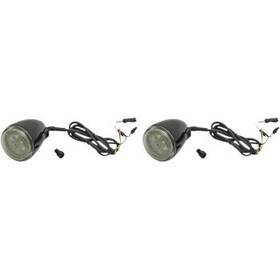 2020-1741 Custom Dynamics Probeam Dynamic Ringz Led Front Turn Signals Gloss Black