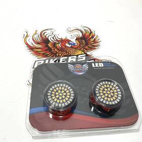 Gen-4-ar2-1156 Custom Dynamics 2020-1890 1156 Rear Amber/red Led Bullet Turn Signal Harley