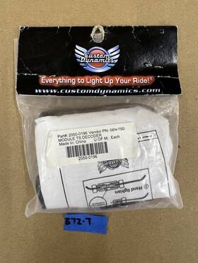 2050-0196 Custom Dynamics Turn Signal Decoder Module