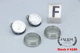68572-64 Custom Dynamics 2006 Harley Dyna Front Turn Signal Lens Insert Set Led Halo Video #4180