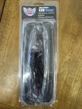 Cd-lpdc-bcm4-s Custom Dynamics Smoke Amber Led Low-profile Bagz Lights 14-23 Harley Touring