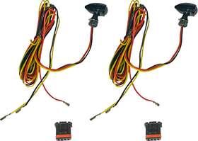 Cd-micro-ar2-b Custom Dynamics Micro Bullet Black Universal Front Led Motorcycle Turn Signals