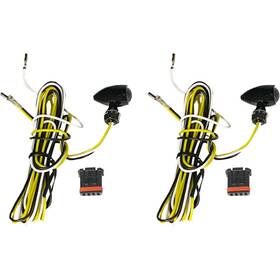 Cd-micro-aw2-b Custom Dynamics Micro Bullet Led Turn Signal - Amber/white V2