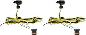 Cd-micro-aw2-c Custom Dynamics Micro Bullet Dual Color Led Turn Signals Chrome