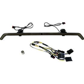 Cd-rg23-c-b Custom Dynamics Center Fairing Vent Trim With Turn Signals For Harley 2024 Fltrx