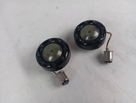 Ftrb-aw-1157 Custom Dynamics For Harley Breakout Amber Led Bullet Ringz Turn Signal Inserts