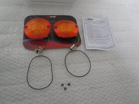Pb-a-1156-t Custom Dynamics Probeam Led Flat Turn Signals 1156 For Harley Touring / Softail