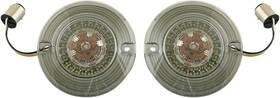 Pb-aw-1157-t Custom Dynamics Probeam Dynamic Ringz Turn Signal Inserts Front Smoke Pb-aw1157t