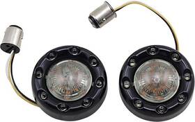 Pb-br-aw-57-bs Custom Dynamics Probeam Bullet Ringz Front Turn Signals Black