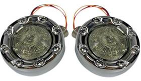 Pb-br-aw-57-cs Custom Dynamics Probeam Bullet Ringz Front Turn Signals Chrome