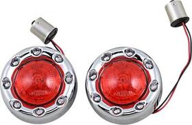 Pb-br-rr-56-cr Custom Dynamics Probeam Bullet Ringz 1156 Rear Turn Signals Pb-br-rr 56-cr Red