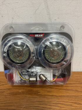 Pb-fb-aw-1157cs Custom Dynamics Probeam 1157front Bullet Led Turn Signal Inserts