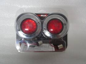Pb-fb-r-1156-cr Custom Dynamics Probeam Led Flat Rear Turn Signals 1156 Harley Touring / Softail