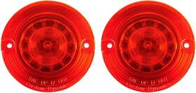 Pb-r-1156-t Custom Dynamics Probeam Flat Style Led Turn Signal Inserts 1156 Red