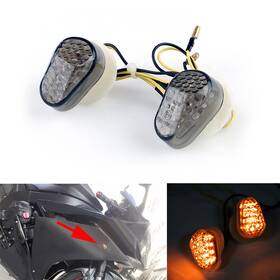 Ts-095-smoke Darupsun Turn Signas Light For Yamaha Yzf 600 R6 03-12 1000 R1 Fz1 Fz6 Smoke