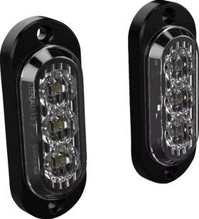 Dnl.t3.10300 Denali Electronics T3 Modular Switchback Led Rear Signal Pods Black Red/amber