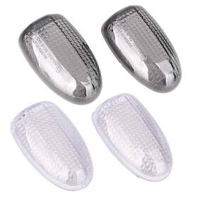 Dictorcoltd 550732625175 Front Indicator Turn Signals Blinker Light Lens For Bmw K1200rs 97-04 Clear