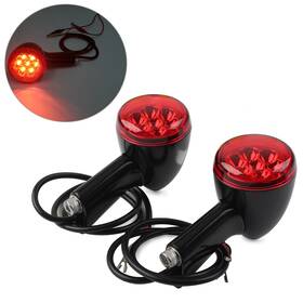 Dictorcoltd 550748565274 Led Rear Turn Signals Integrated Light For Sportster Xl 883 1200 92-22