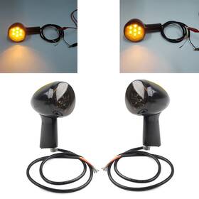 Dictorcoltd 550748598630 Rear Turn Signals Integrated Light Fit Harley Sportster Xl 883 1200 92-22