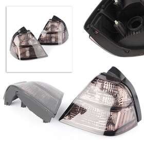 Hukyu-37yf025 Dictorcoltd Motorcycle Smoke Trunk Taillights Lens Cover For Honda Goldwing Gl1800 2001-2005