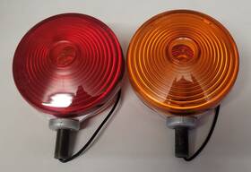 4-75001 Dietz Police Turn Signals Moto Guzzi V700 V7 Special Ambassador 850 Gt Eldorado