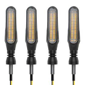 Us-dophat-00013-4 Dophisall Auto Motorcycle Indicators High 4.2inch Pack Of 4pcs Amber