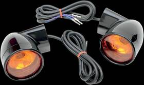 12-0224gb-2 Drag Specialties Fits Bullet Turn Signal Lights - Front