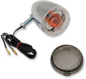 12-0232rc Drag Specialties 12-0232rc/m Rear Chrome Turn Signal For Harley Bikes