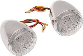 2020-0276 Drag Specialties Turn Signal Kit - Clear/amber