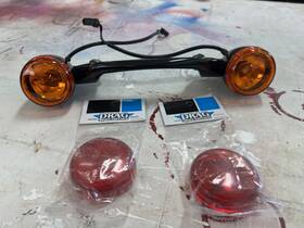 2020-1721 Drag Specialties Bullet-style Rear Turn Signal Kit Harley Oem 68615