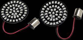 2020-1811 Drag Specialties Led Inserts Red Bullet-style 1156
