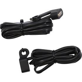 2040-2792 Drag Specialties Led Handlebar Marker Lights - Matte Black Clear Len