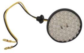 2060-0014 Drag Specialties Amber Deuce Style Signals Rear
