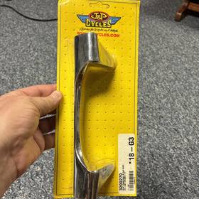 3200270 Drag Specialties Chrome Rear 8 Inch Short Mount Turn Signal Light Bar Bracket Harley Jpcycles