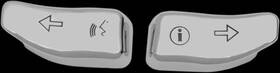 77680c Drag Specialties Turn Signal Switch Extension Caps - Chrome