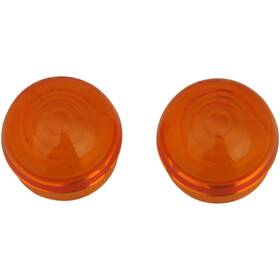 Ds-282045 Drag Specialties Chrome Marker Light Replacement Lens Amber
