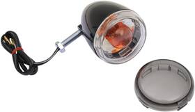 L12-0232rb Drag Specialties L12-0232rb/m Turn Signal - 1156 Rear Gloss Black Fits