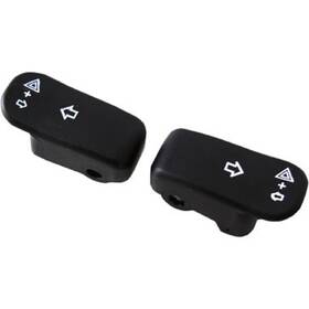 Xf-2-2106-0364 Drag Specialties 2106-0364 Turn Signal Switch Extensions - Black