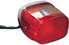 Ds-272024 Drag Specialties Rectangular Taillight Assembly For Harley Chrome Red