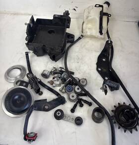58511032a Ducati 17-18 Supersport 939 Coolant Overflow Battery Box Misc Brackets And Bolts