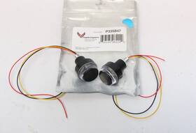 Eagle Lights P335847 Bar End Led Turn Signals For 7/8 Inch Handlebars Black Set Of 2