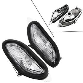 Earthoee 321300300868 1 Pair Front Turn Signal Housing For Honda St1300 2002 2003 2004 2005 2006-2009