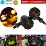 Eat019464585 Pair Turn Signal Red Light For Yamaha Vstar Classic Stryker
