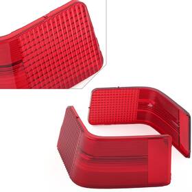 Efmotorshop 336245221208 2pcs Red Trun Signal Lens For Harley Tour Glide Ultra Classic Flhtcu 1989-2013