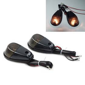 Efmotorshop 420011727732 Smoke Flush Mount Motorcycle Turn Signals Blinker Light Fit Universal Sportbikes
